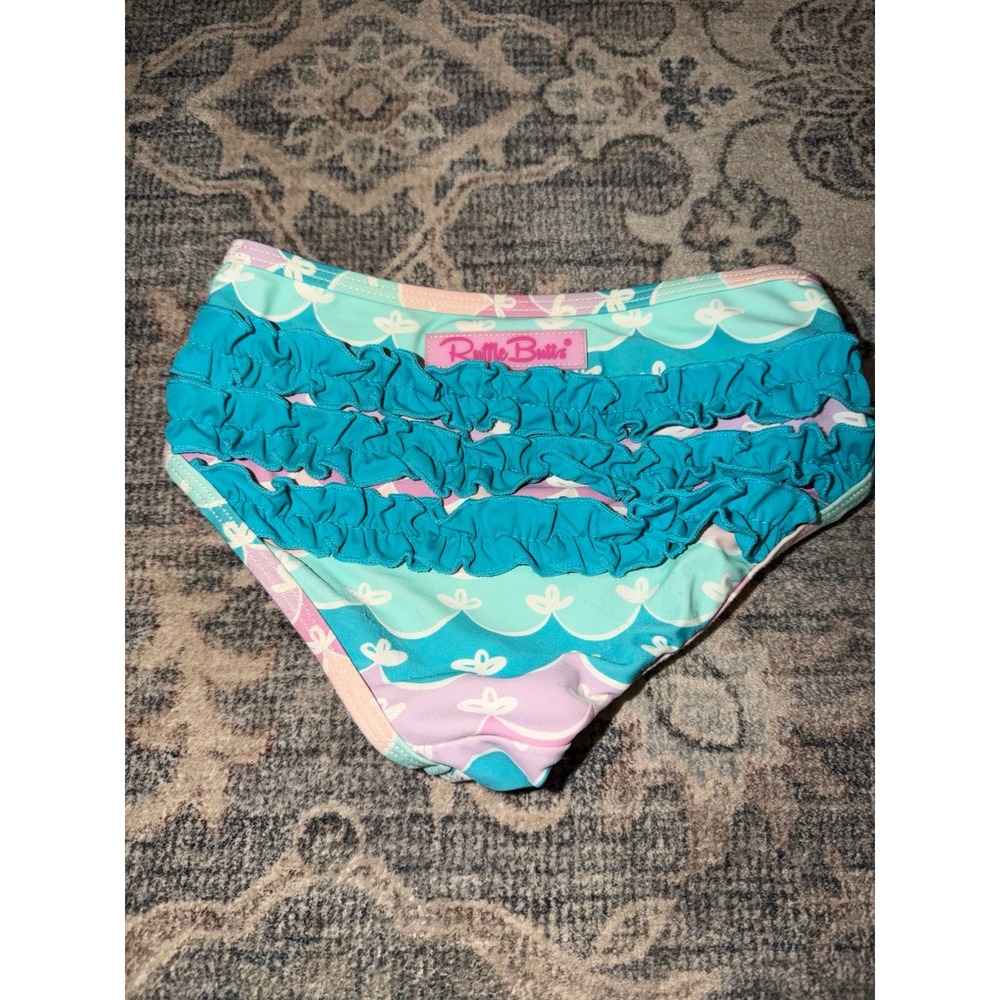 Ruffle Butts Swimsuit Bikini Bottoms Multicolor Pastel